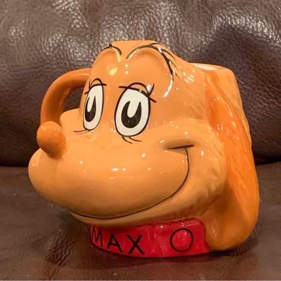 Max the Dog 16oz Sculpted Ceramic Mug How the Grinch Stole Christmas Collection - Picture 11 of 14